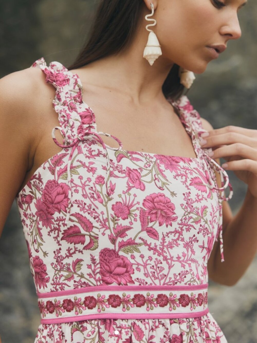 NWT EDDY Bailey Midi in Carmine Rose Size Small